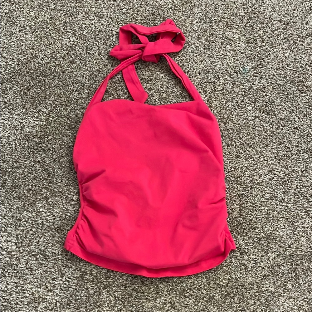 SHEIN Fuchsia Halter Top